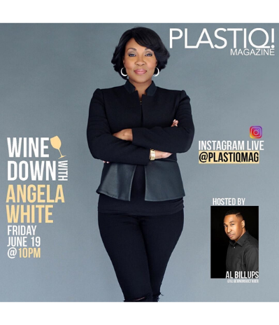 Plastiq Magazine with Angela White